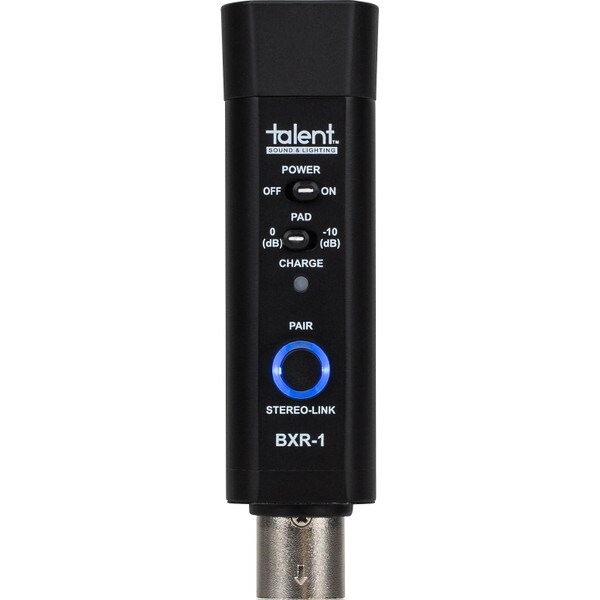 Main product image for Talent BXR-1 XLR Bluetooth Audio Receiver with Rechar240-937